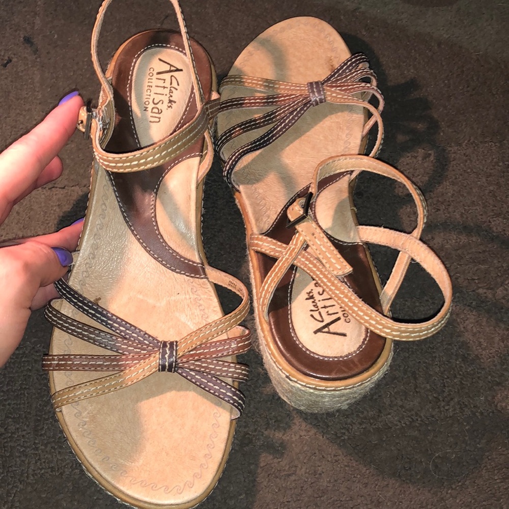Clarks, Artisans collections, wedges, 9M